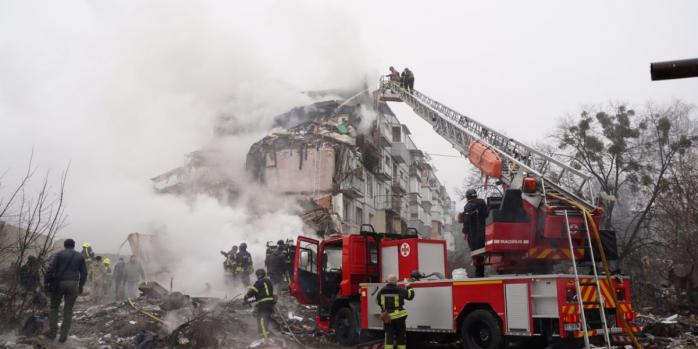 Последствия российского удара по Полтаве, фото: Полтавская ОВА