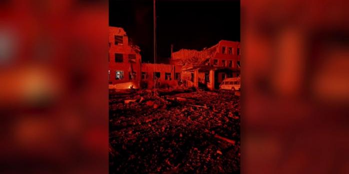 Наслідки російського авіаудару по Суджі, скріншот відео