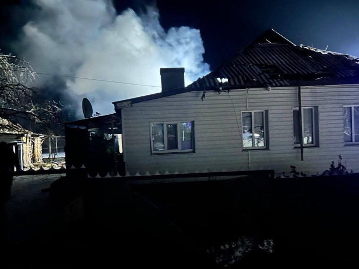 Наслідки атаки російських дронів на Кіровоградщині, фото: Кіровоградська ОВА