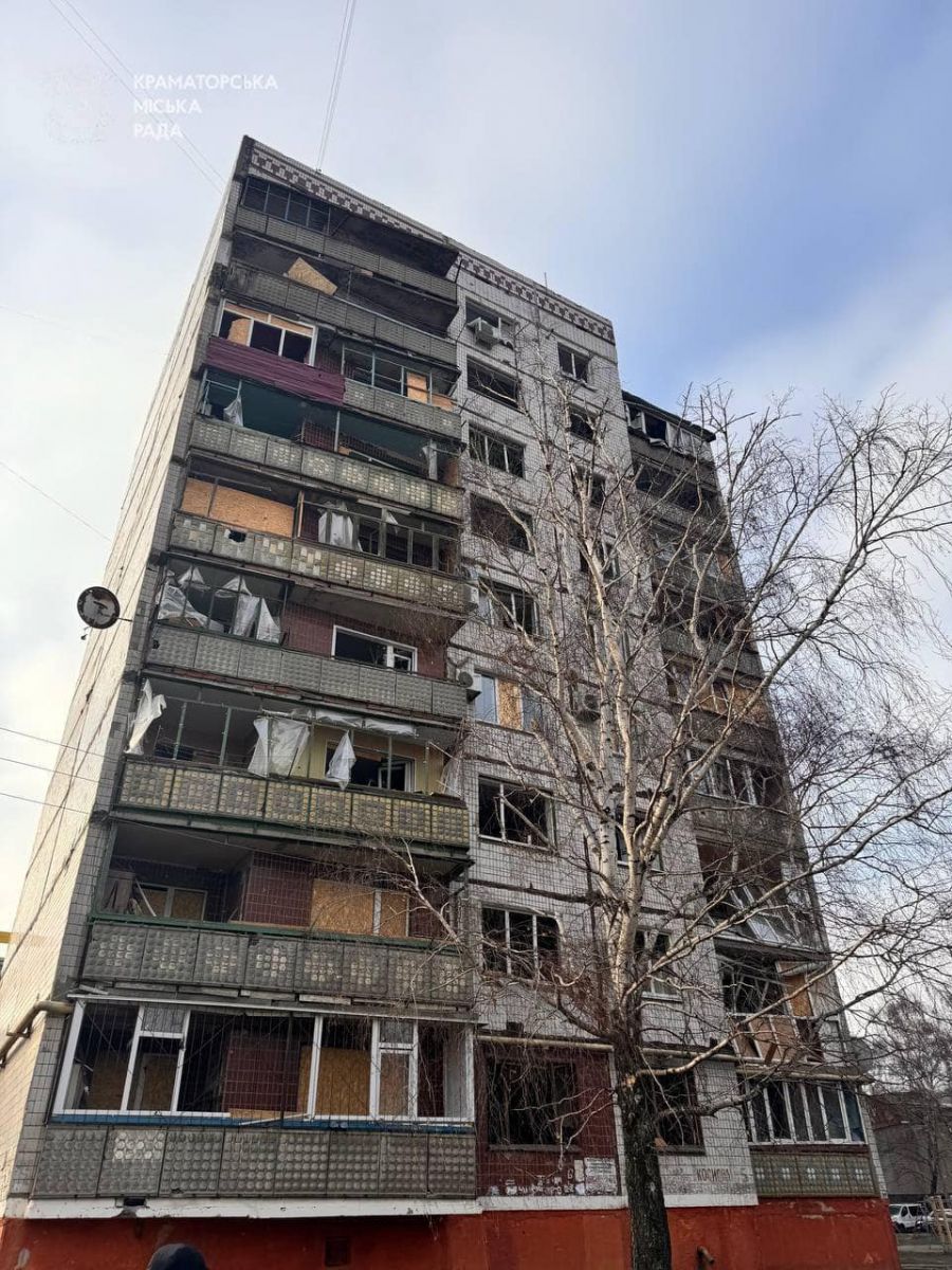 Росіяни скинули ФАБ-500 на Краматорськ. Фото: Олександр Гончаренко