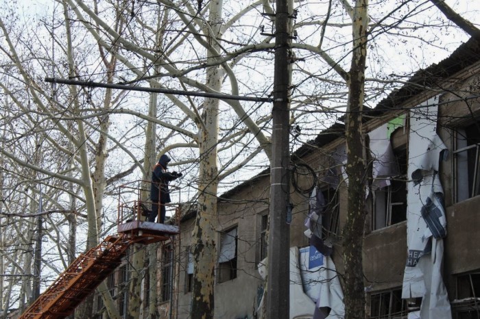 Миколаїв постраждав від ударів російських дронів у ніч на 16 лютого, фото: Олександр Сєнкевич