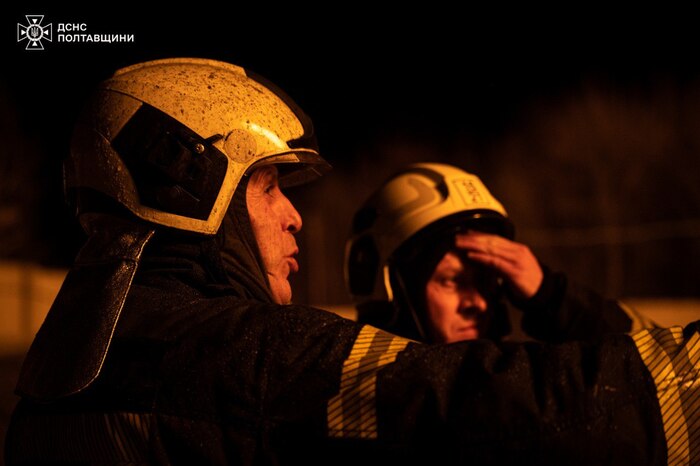 Ліквідація пожежі на Полтавщині, фото: ДСНС