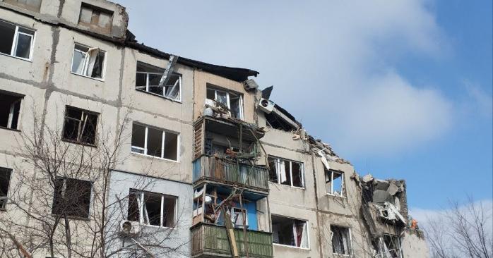 Семь бомб сбросил враг на Константиновку. Фото: НПУ