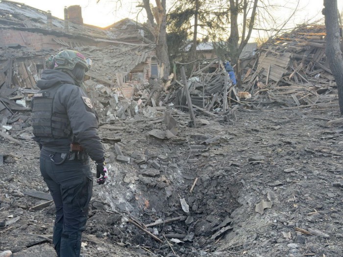 Наслідки російського авіаудару по Костянтинівці, фото: Вадим Філашкін