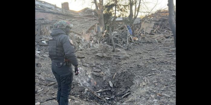 Последствия российского авиаудара по Константиновке, фото: Вадим Филашкин