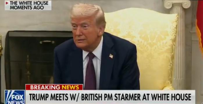 Дональд Трамп, скриншот видео