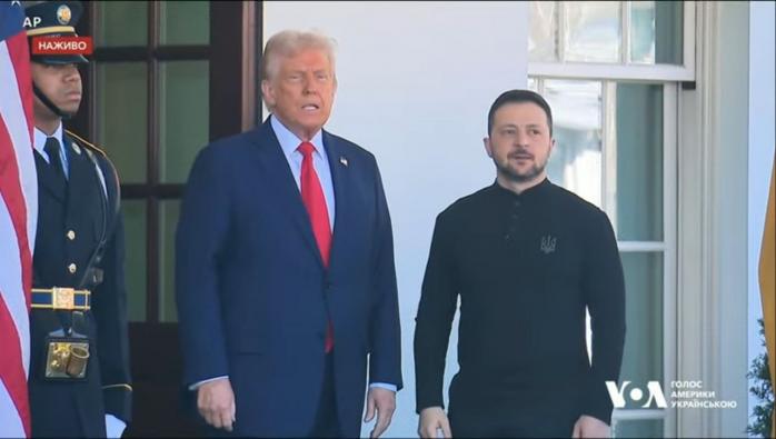  В Белом доме начались переговоры Зеленского и Трампа
