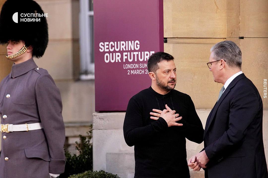 Зеленський та лідери світу на саміті у Лондоні. Фото: Reuters
