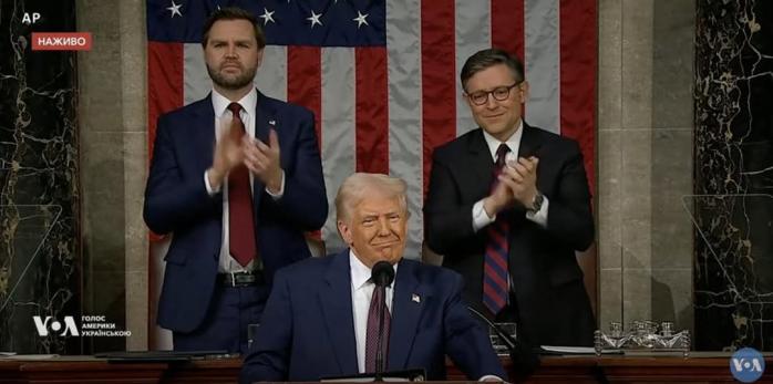  Трамп выступил с первой речью в Конгрессе – основные тезисы его шоу