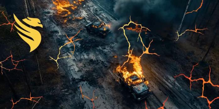 Уничтожение российских захватчиков, фото: ГПСУ