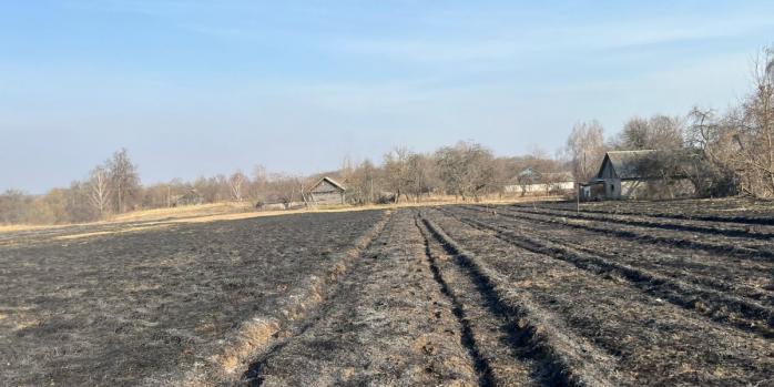 Российские дроны атаковали село Горск, фото: Павел Мирошниченко