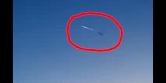 Уничтожение российской ракеты, скриншот видео