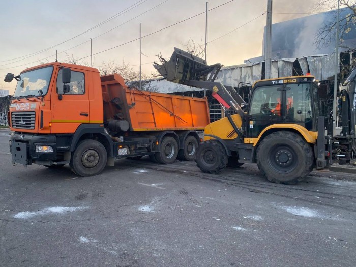 Наслідки російської повітряної атаки по Одещині, фото: Одеська міська рада