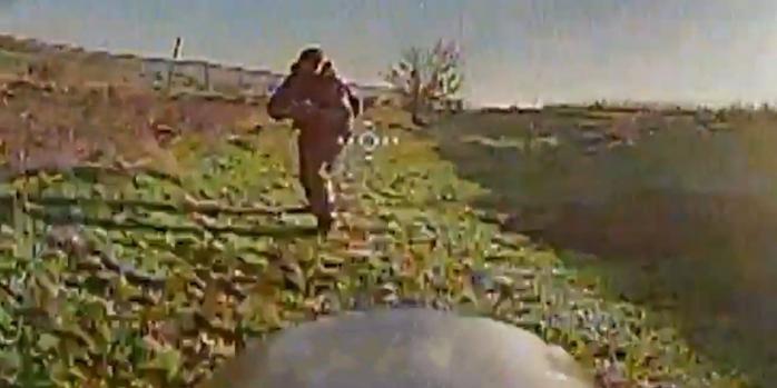 Уничтожение российских захватчиков, скриншот видео