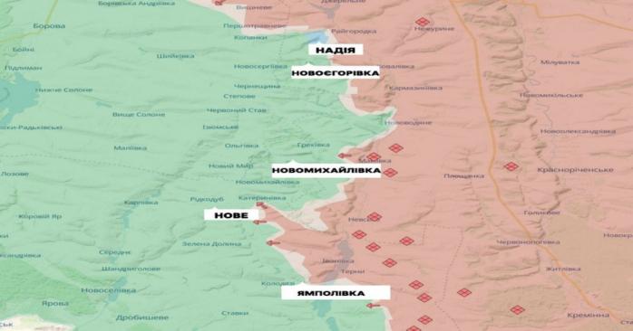 На Лиманском направлении ухудшилась ситуация, фото: DeepState