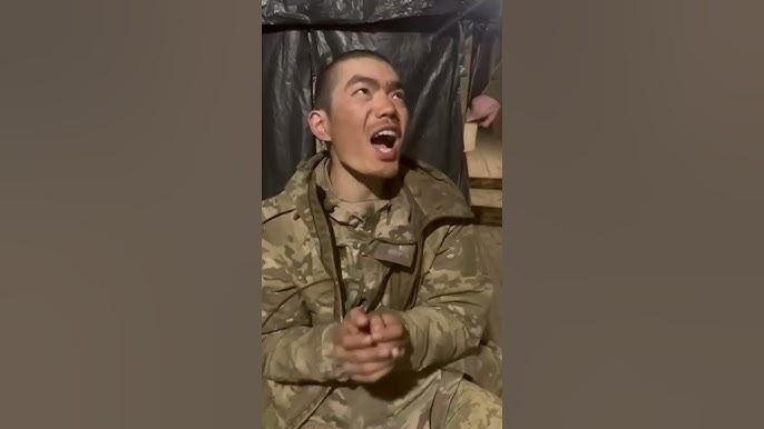 Пленные китайцы. Скриншот с видео