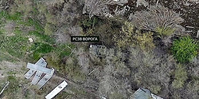 Уничтожение вражеской техники, скриншот видео