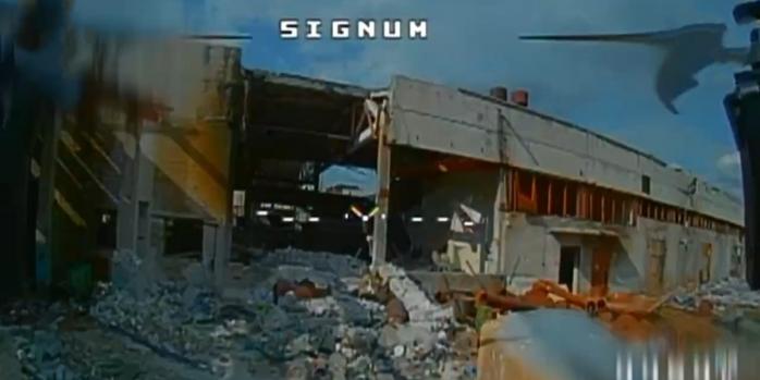 Уничтожение российской военной техники, скриншот видео