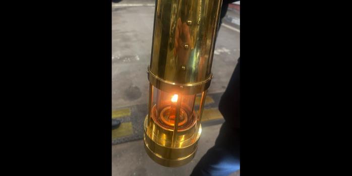 Прибытие Благодатного огня в Украину, фото: ГПСУ