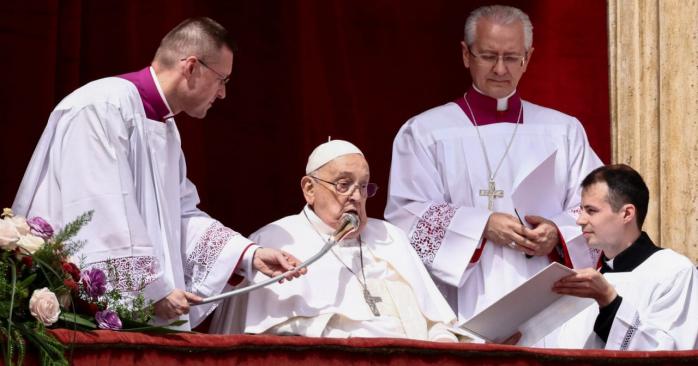 Папа Римский упомянул об Украине. Фото: The Sky News