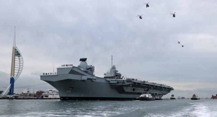 Великобритания направляет в 8-месячный поход авианосную ударную группу