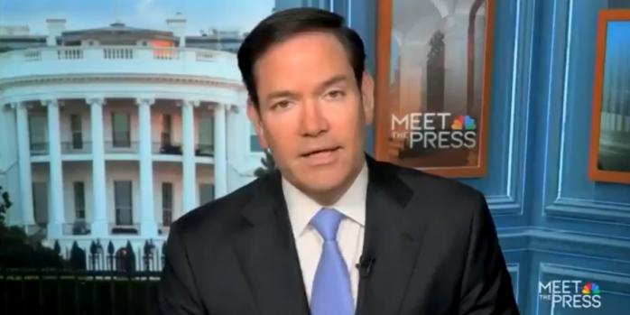 Марко Рубио, скриншот видео