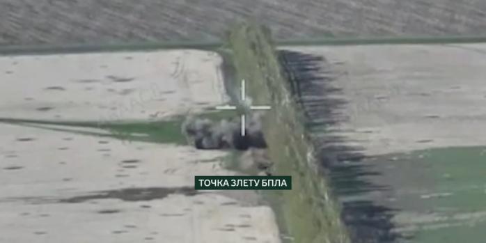 Уничтожение позиций российских захватчиков, скриншот видео