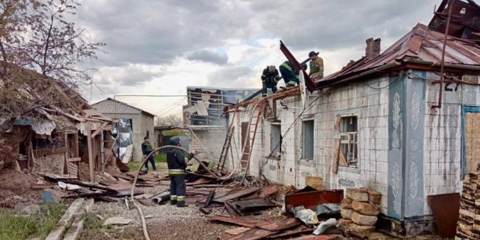 Последствия обстрела Гуляйполя, фото: Запорожская ОВА