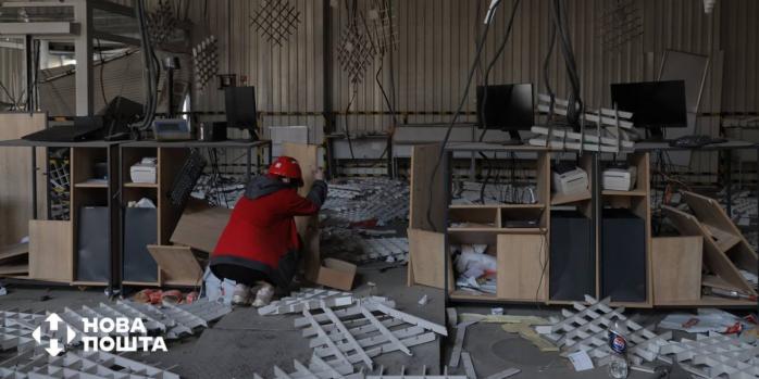 Последствия удара российского дрона в Одессе, фото: «Новая почта»