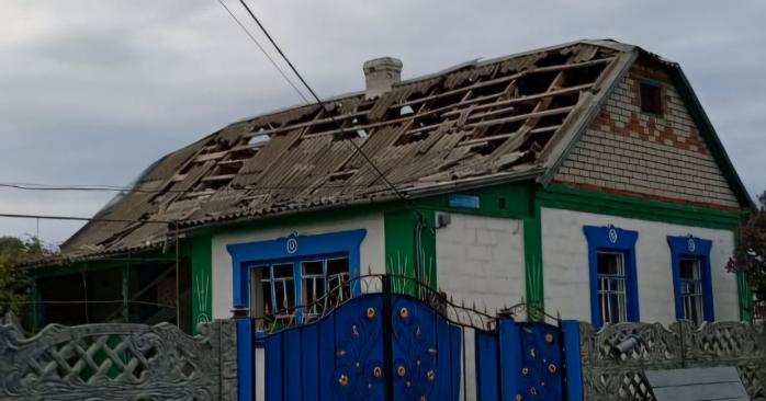 Разрушение в Днепропетровской области. Фото: ОВА