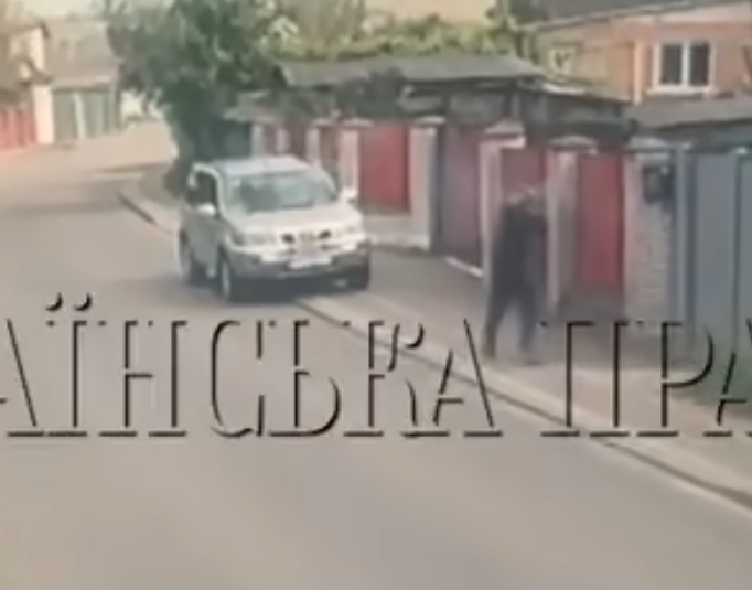 Появилось видео с моментом убийства военного и его родственницы на Софиевской Борщаговке