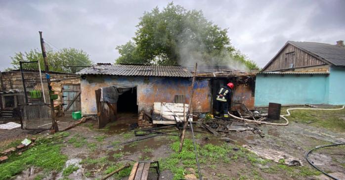 Смертельна пожежа сталася в Одеській області. Фото: ДСНС