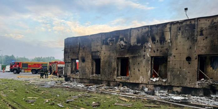 Последствия атаки российских беспилотников в Киевской области, фото: Николай Калашник