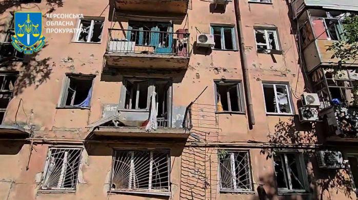  Удар по маршрутке в Херсоне — пятеро раненых