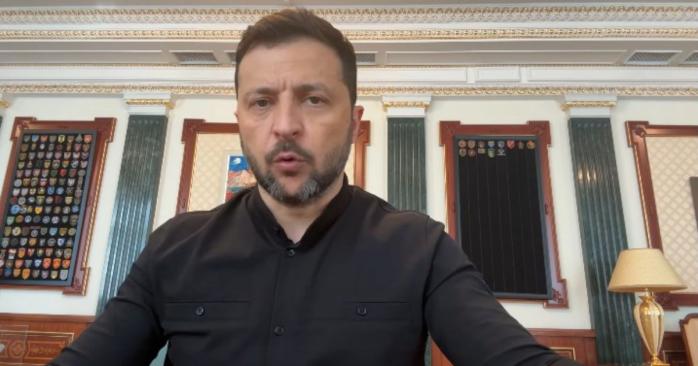 Володимир Зеленський, скріншот відео