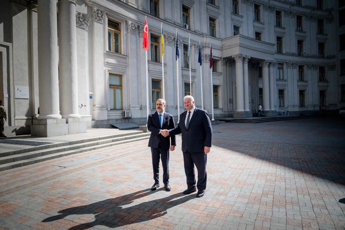 Хакан Фідан прибув з візитом до Києва, фото: «Укрінформ»