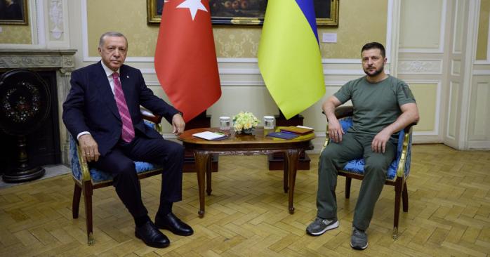 Зеленский побеседовал с Эрдоганом. Фото: ОП