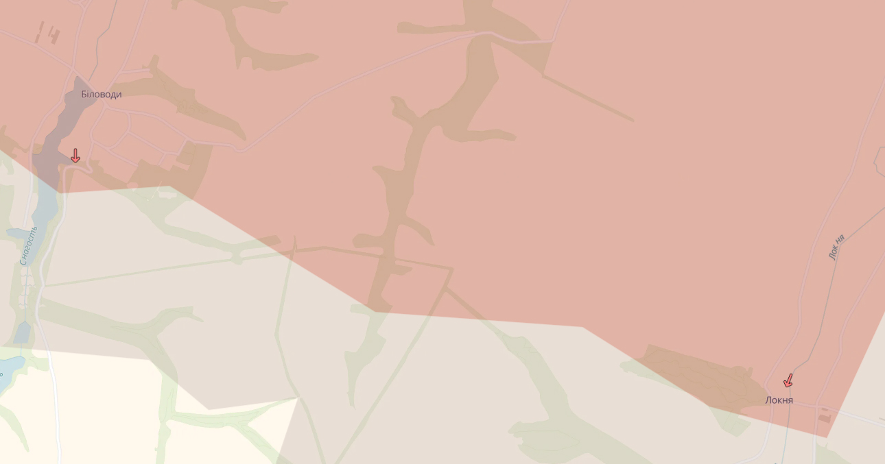 Окупанти захопили ще два села на Сумщині. Карта: DeepState