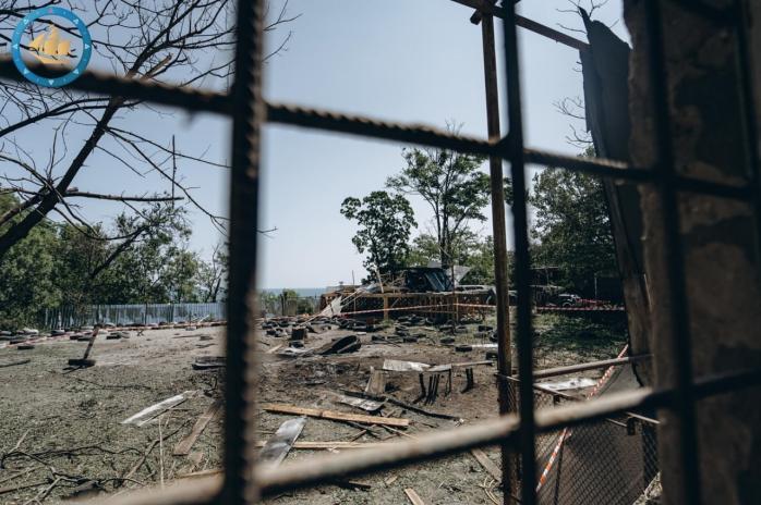 В Госкино показали последствия российского удара по Одесской киностудии