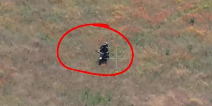 Уничтожение российских захватчиков, скриншот видео