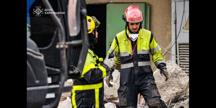 Последствия российского удара по Харькову, нанесенного 7 июня, фото: ГСЧС