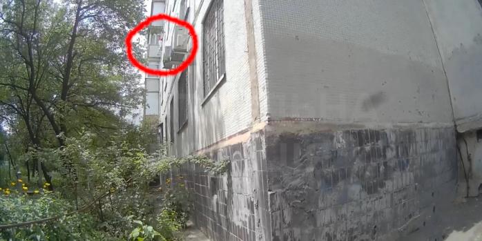 Спасение мужчины в Харькове, видео скриншот