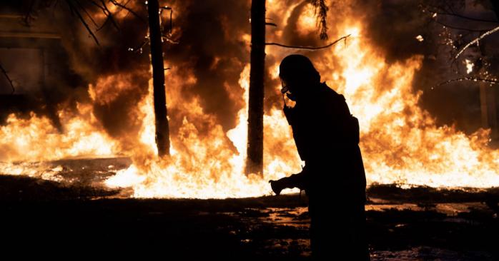 рф атаковала офисы Boeing в Киеве. Фото: