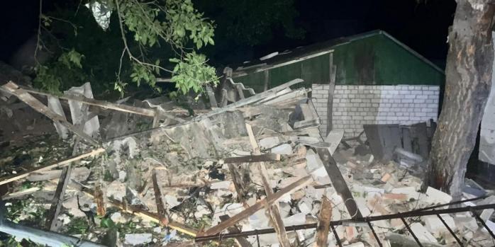 Последствия российской воздушной атаки 16 июня в Черкасской области, фото: Игорь Табурец