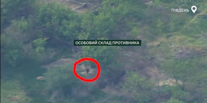 Уничтожение российских захватчиков, скриншот видео