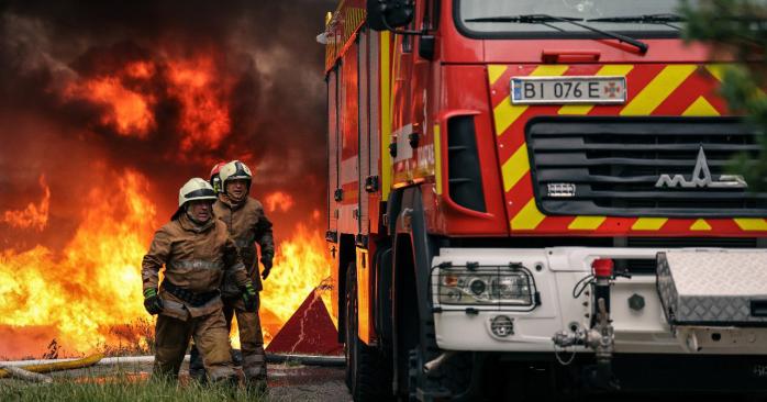 ПС ВСУ раскрыли подробности атаки на Кременчуг. Фото: ГСЧС
