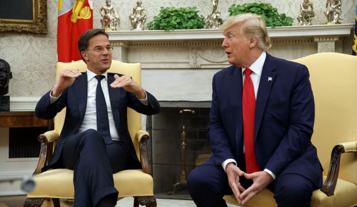 Трамп опубликовал личные сообщения от Рютте, который благодарит за удары США по Ирану