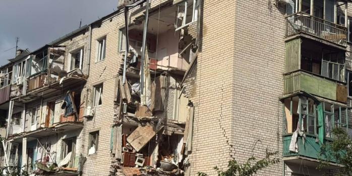 Последствия российских обстрелов в Лимане, фото: Донецкая областная прокуратура