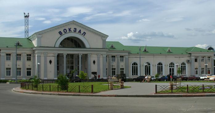 Железнодорожный вокзал в Полтаве. Фото: