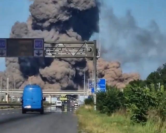 На окраине Житомира произошел взрыв на АЗС 